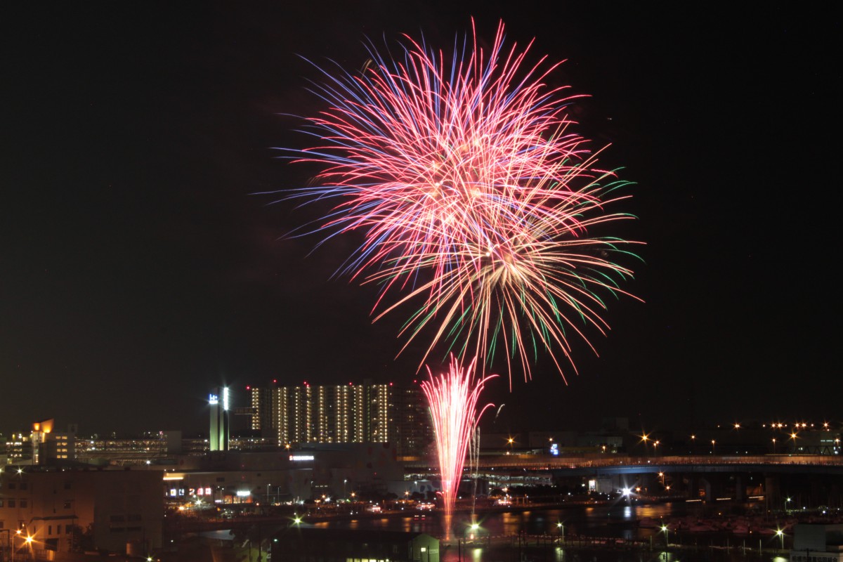 2015年船橋市花火大会情報！　きれいに見える場所はどこ？